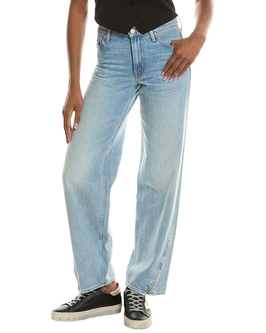 MOTHER | Womens | The Turn Key Spinner Sneak I Could Care Less Jean | Blue