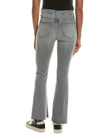 MOTHER | Womens | High-Waist Weekender Fray Catch Me Outside Jean | Gray