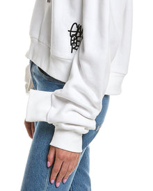 Dolce & Gabbana | Womens | Hooded Sweatshirt | White