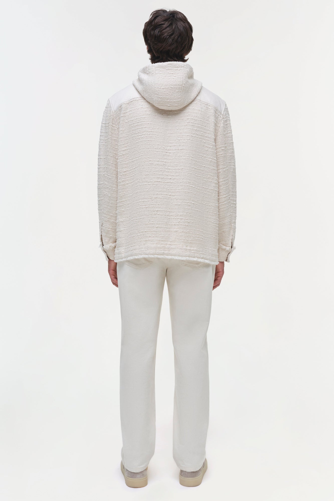 Mens | Ivan Denim Shirt Jacket | Cream