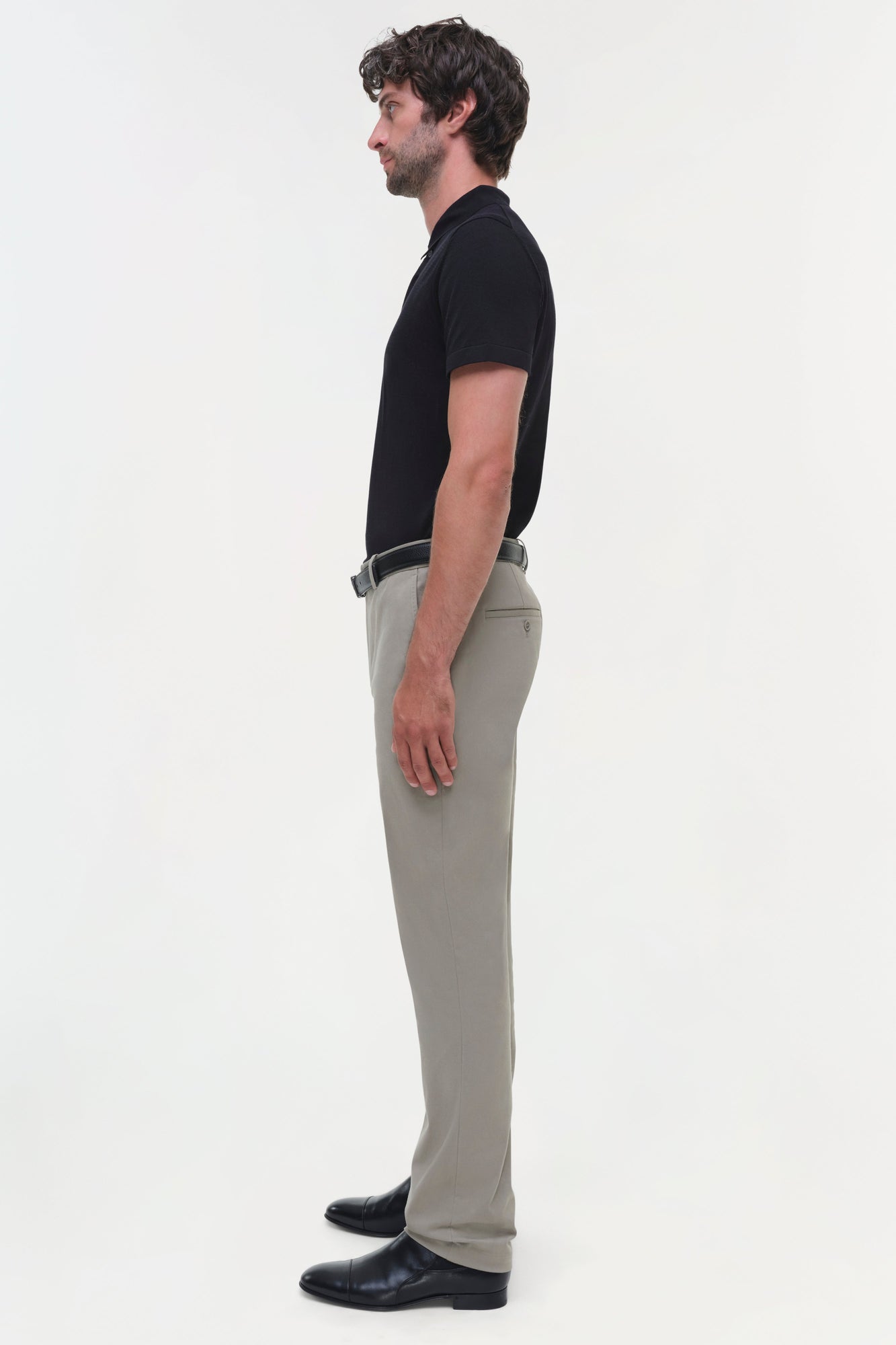 Mens | Jake Cotton Twill Trousers | Sage