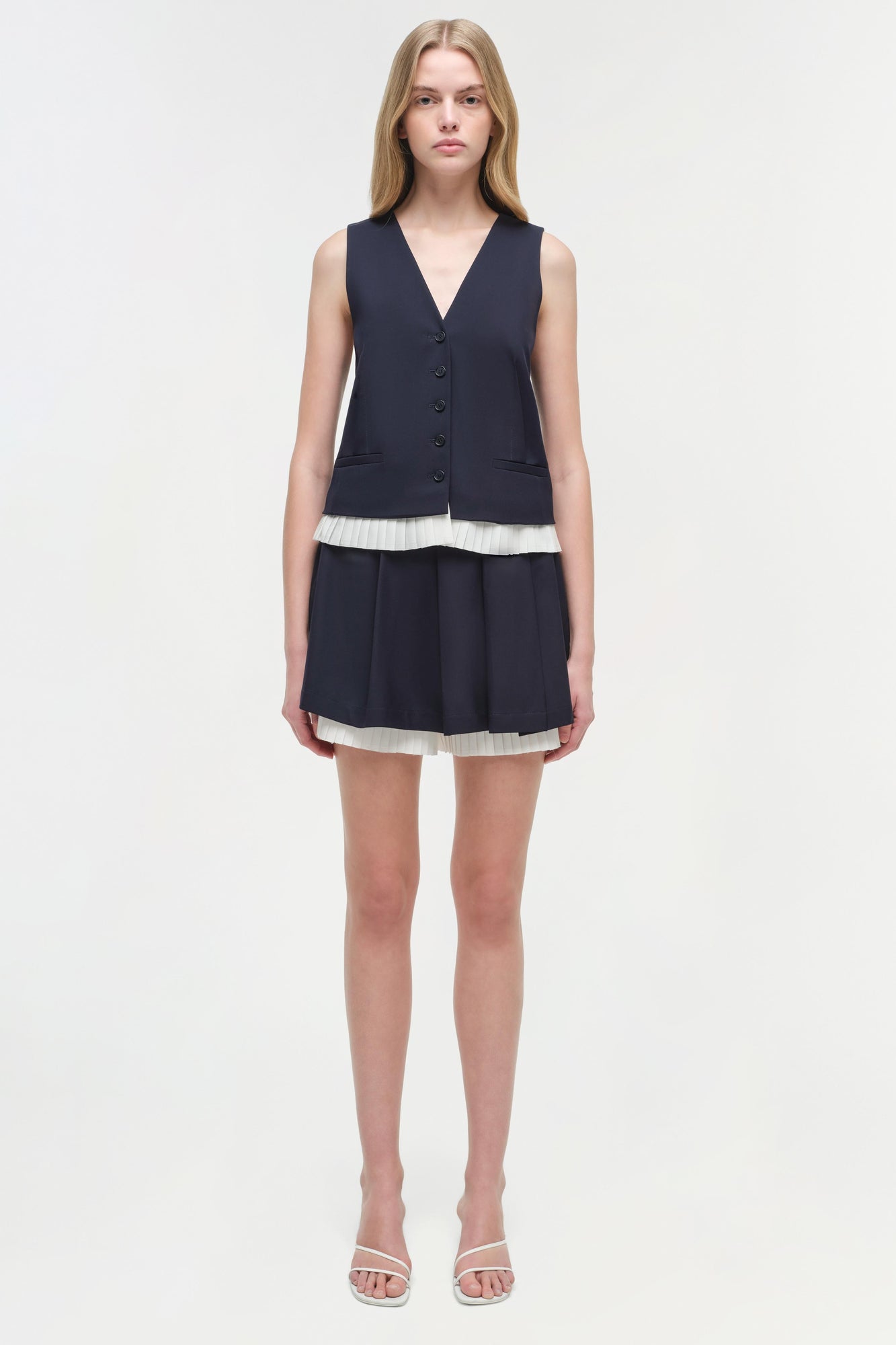 Womens | Suzie Pleated Skort | Midnight