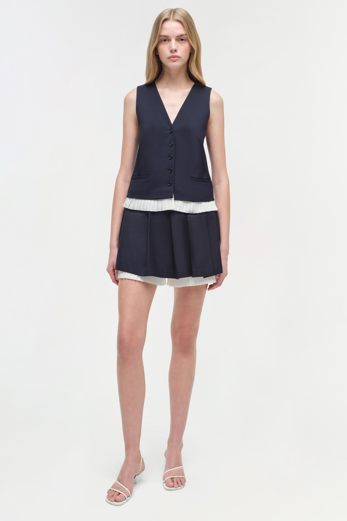 Womens | Suzie Pleated Skort | Midnight