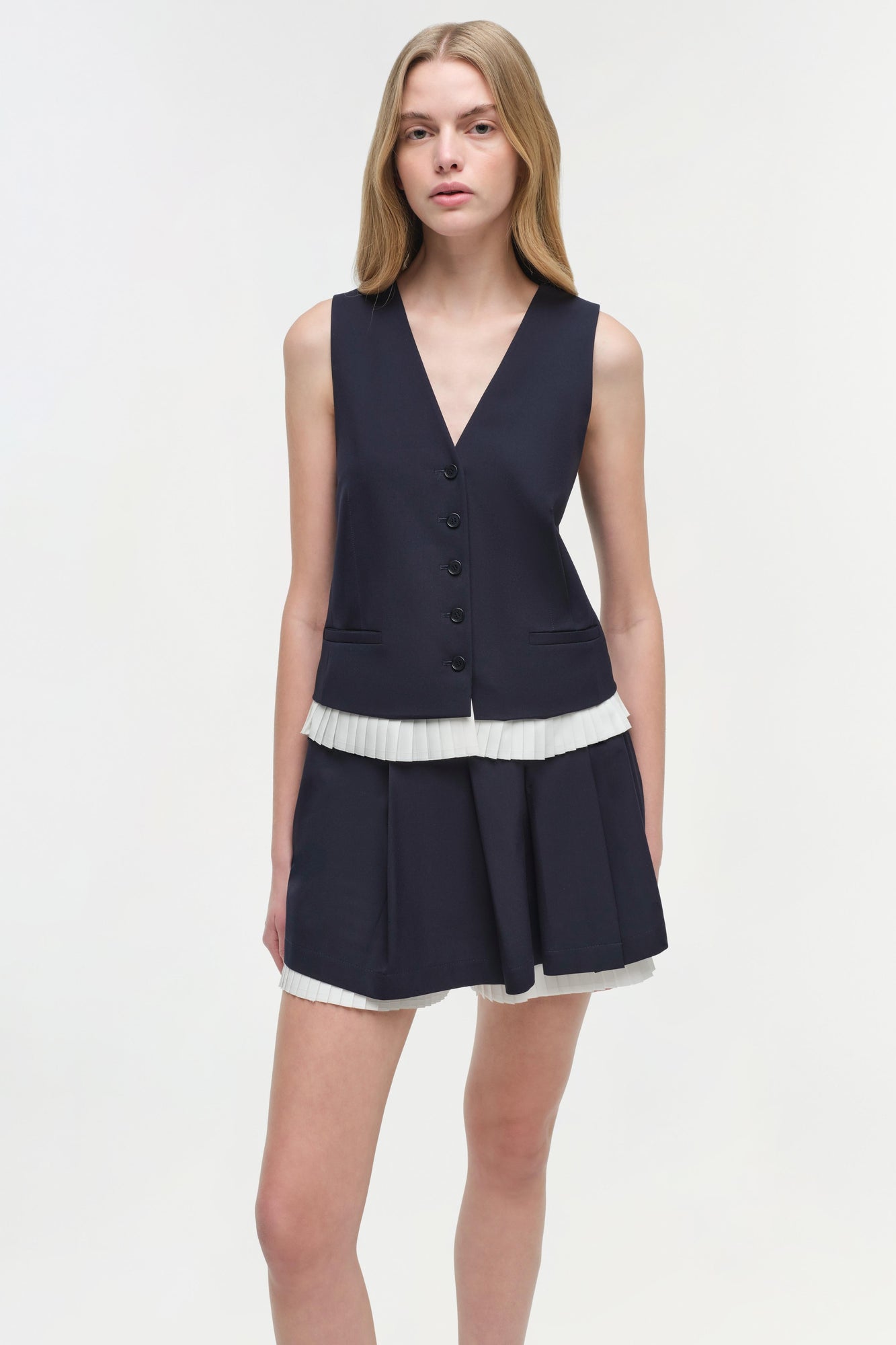 Womens | Suzie Pleated Skort | Midnight