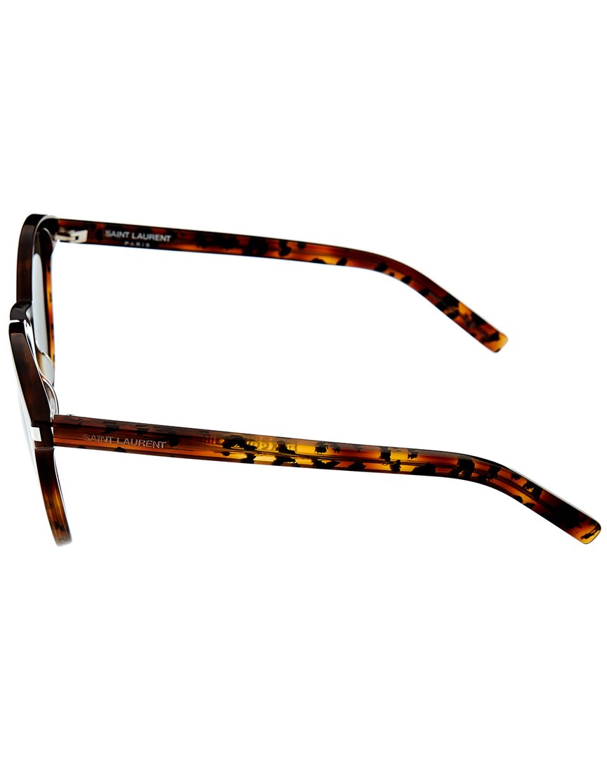 Saint Laurent | Womens | CLASSIC6-30000165009 54mm Sunglasses | Avana Grey | Grey Lenses