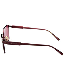 Ferragamo | Unisex | 59mm Sunglasses | Wine | Burgundy Lens