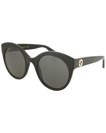 Gucci | Womens | GG0028S Sunglasses | Black | Black Lens