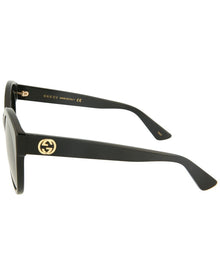 Gucci | Womens | GG0028S Sunglasses | Black | Black Lens