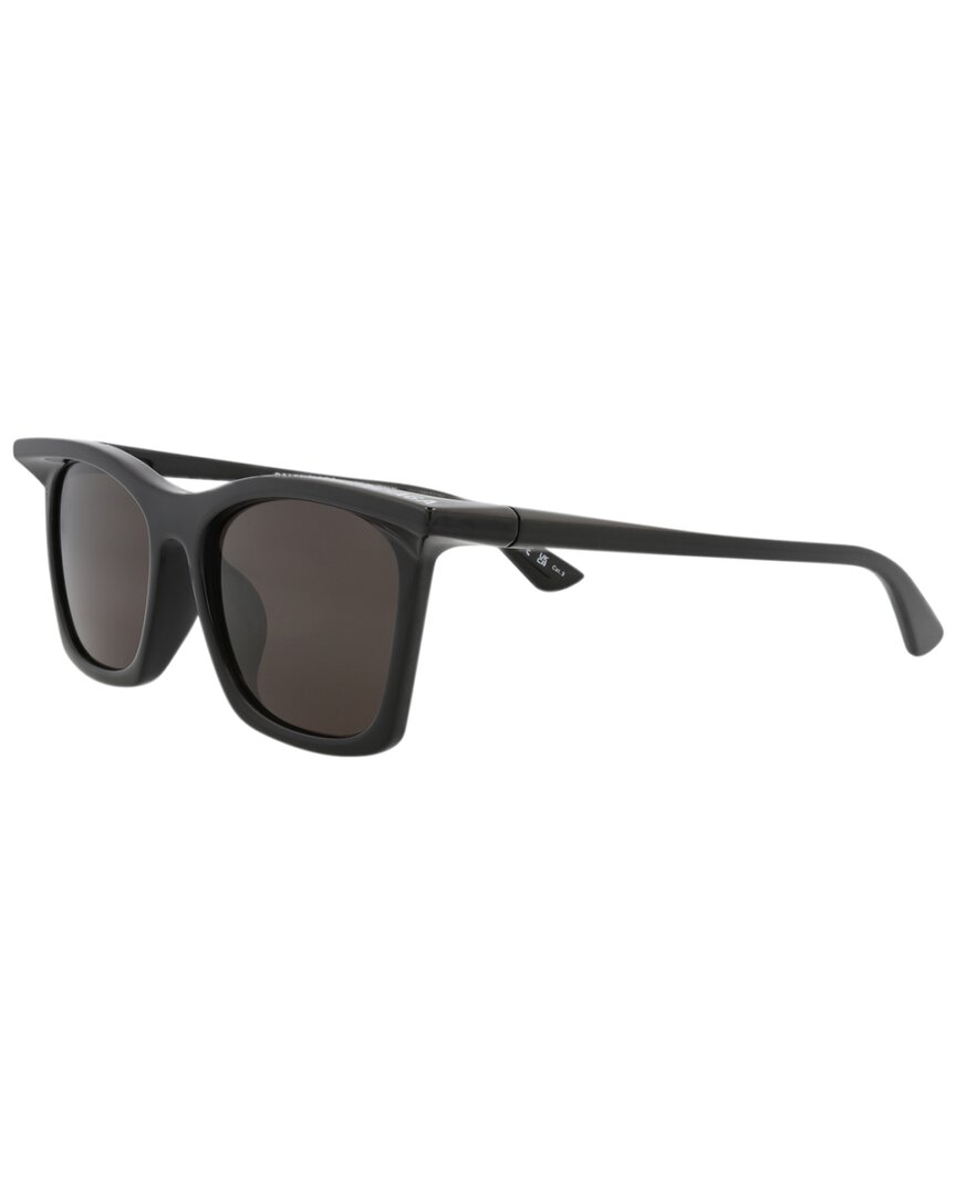 Balenciaga | Unisex | BB0099SA 54mm Sunglasses | Black | Grey Lens