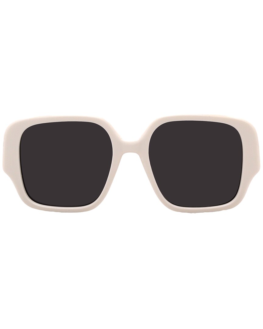Loewe | Womens | LW40134U 54mm Sunglasses | Ivory | Grey Lens