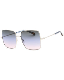 Missoni | Womens | MIS 0096/S 58mm Sunglasses | Palladium Grey | Grey Azure Gradient Lens