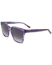 Missoni | Unisex | 56mm Sunglasses | Purple/Blue Multi | Smoke Gradient Lens