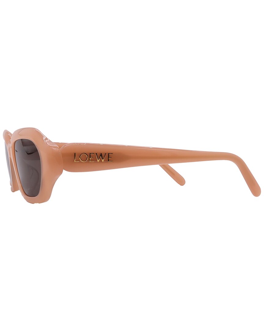 Loewe | Womens | LW40157U 51mm Sunglasses | Shiny Pink | Brown Lens
