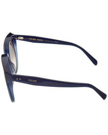 CELINE | Womens | CL4048IN 62mm Sunglasses | Blue | Beige Gradient Lens