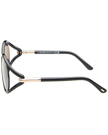 Tom Ford | Womens | 1090 59mm Sunglasses | Shiny Black | Smoke Lens