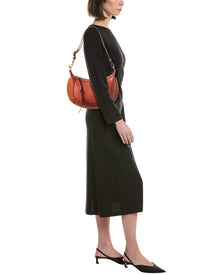 Isabel Marant | Womens | Oskan Moon Leather Crossbody | Brown