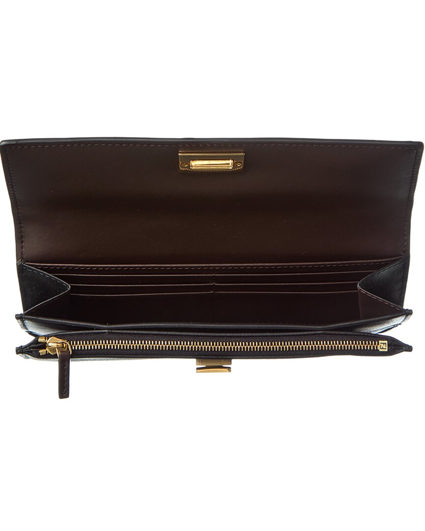 FENDI | Womens | Way Leather Continental Wallet | Black