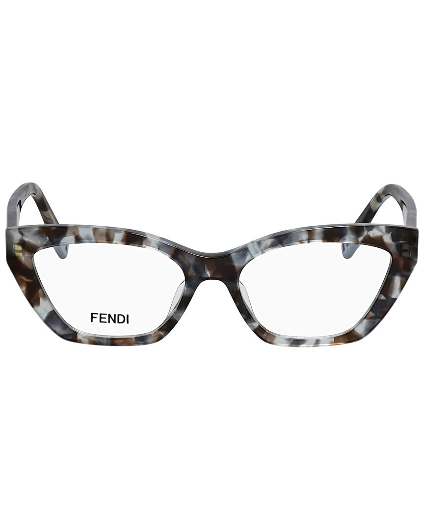 FENDI | Unisex | Fendi Way 54mm Optical Frames | Multicolor/Clear | Clear Lens