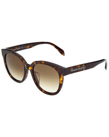 Alexander McQueen | Unisex | AM0304SK 54mm Sunglasses | Brown | Brown Lens