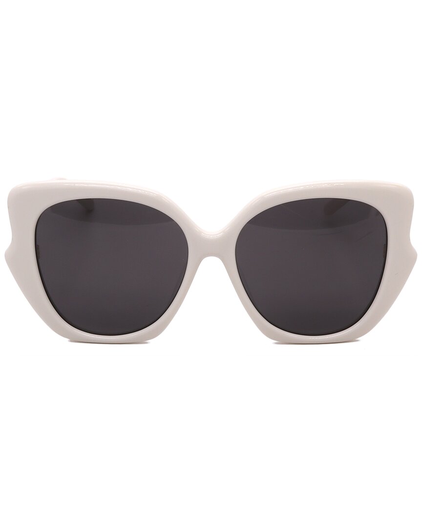 Loewe | Womens | LW40133F 55mm | Ivory | Grey Lens