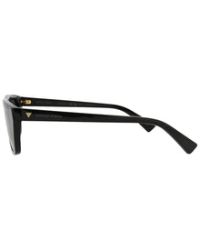 Bottega Veneta | Womens | BV1291S-30015222-001 54mm Sunglasses | Shiny Black | Grey Tinted Lens