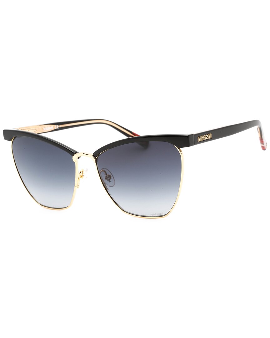 Missoni | Womens | Fashion 60mm Sunglasses | Black | Grey Lens