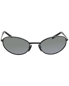 Prada | Womens | 0PR A59S 59mm Sunglasses | Black | Grey/Silver Mirrored Lens