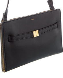 TOTEME | Womens | Belted Leather Crossbody | Black