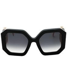 Philipp Plein | Womens | PHILIPP PLEIN SPP067 54mm Sunglasses | Black | Grey Gradient Lens