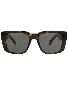 Philipp Plein | Mens | 54mm Sunglasses | Shiny Dark Havana | Grey Tinted Lens