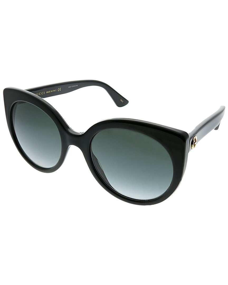 Gucci | Womens | GG0325S 55mm Sunglasses | Black | Grey Lens