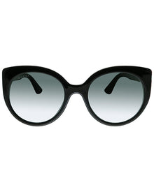Gucci | Womens | GG0325S 55mm Sunglasses | Black | Grey Lens