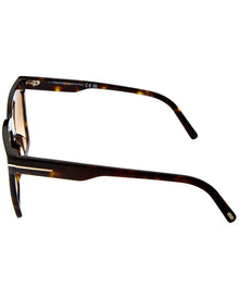 Tom Ford | Womens | Eden 56mm Sunglasses | Dark Havana | Brown Gradient Lens