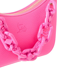 Christian Louboutin | Womens | Loubila Chain Mini Leather Shoulder Bag | Pink
