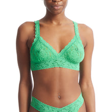 Signature Lace Crossover Bralette | Retrospective (Green)