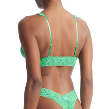 Signature Lace Crossover Bralette | Retrospective (Green)