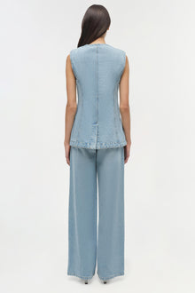 Womens | Charley Denim Top | Del Mar