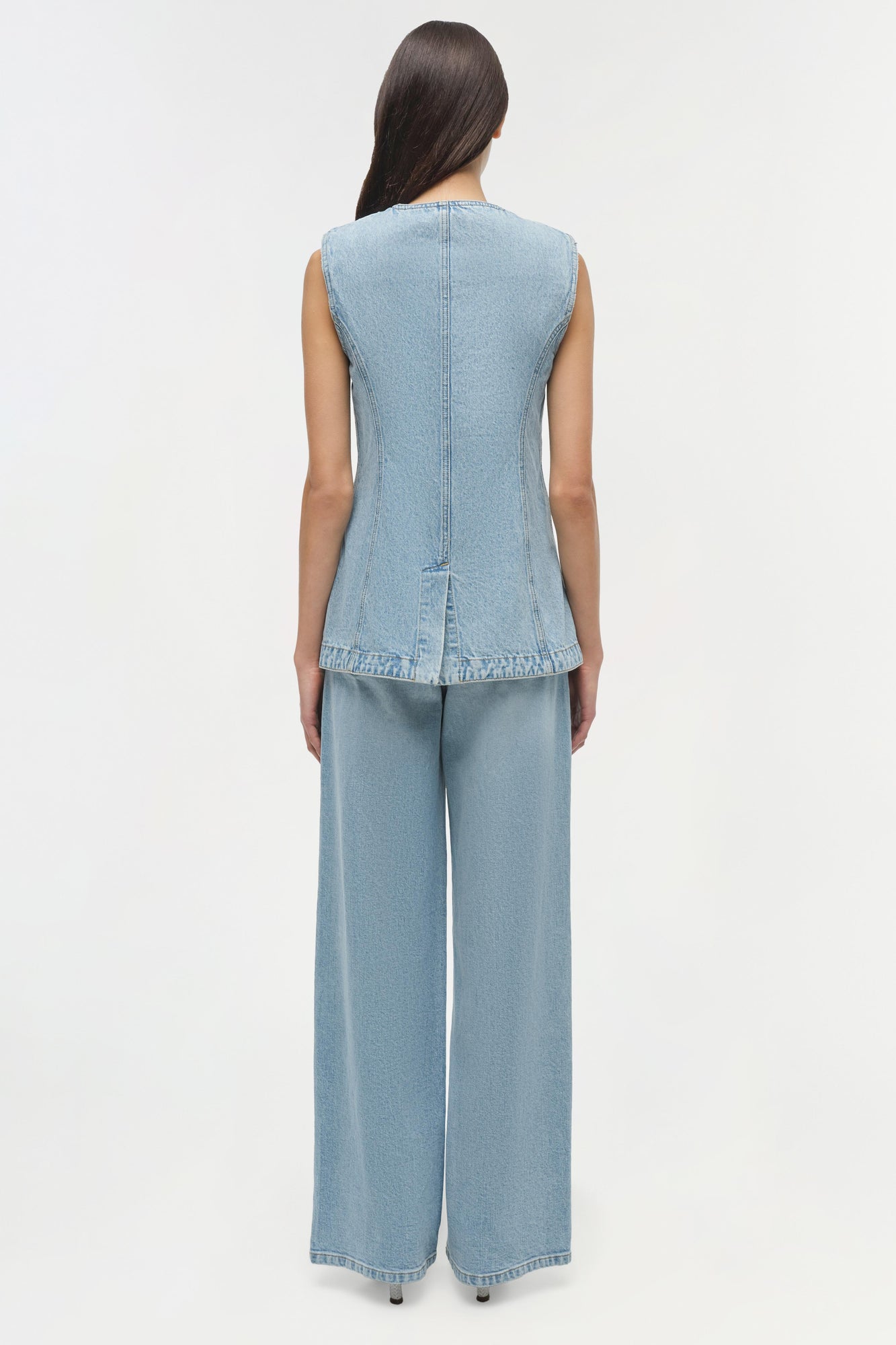 Womens | Charley Denim Top | Del Mar