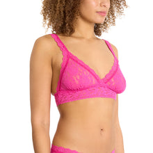 Signature Lace Crossover Bralette | Marmalade (Pink)
