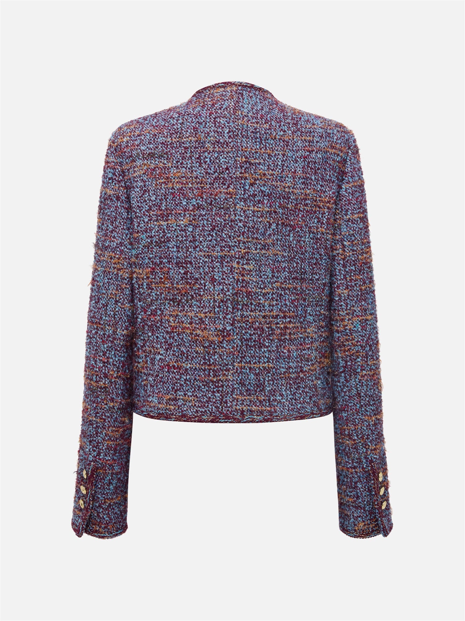 Boucle Coat | Blue