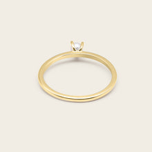 Womens | 14K Solid Yellow Gold | Pearl Slim Stacker Ring | Freshwater Pearls