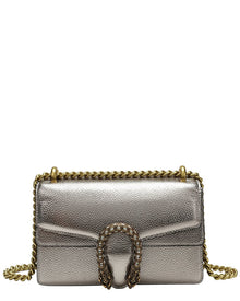 Tiffany & Fred Paris | Womens | Crystal Dragon Leather Crossbody | Grey