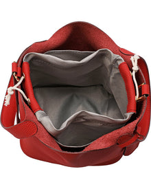 Tiffany & Fred Paris | Womens | Leather Top Handle Satchel | Red