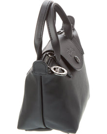 Longchamp | Unisex | Le Pliage Xtra XS Leather Handbag | Black