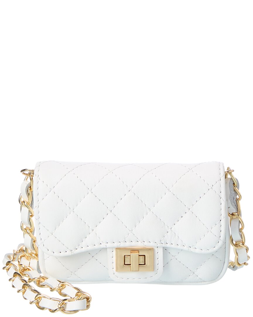 Isabella Rossetti | Womens | Ailsa27 Leather Quilted Bag | White