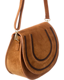 Isabella Rossetti | Unisex | Callie27 Leather Crossbody | Brown