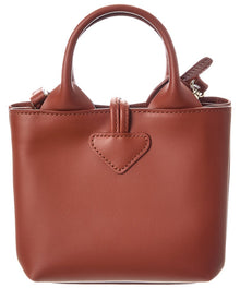 Longchamp | Womens | Le Roseau XS Leather Handbag | Brown