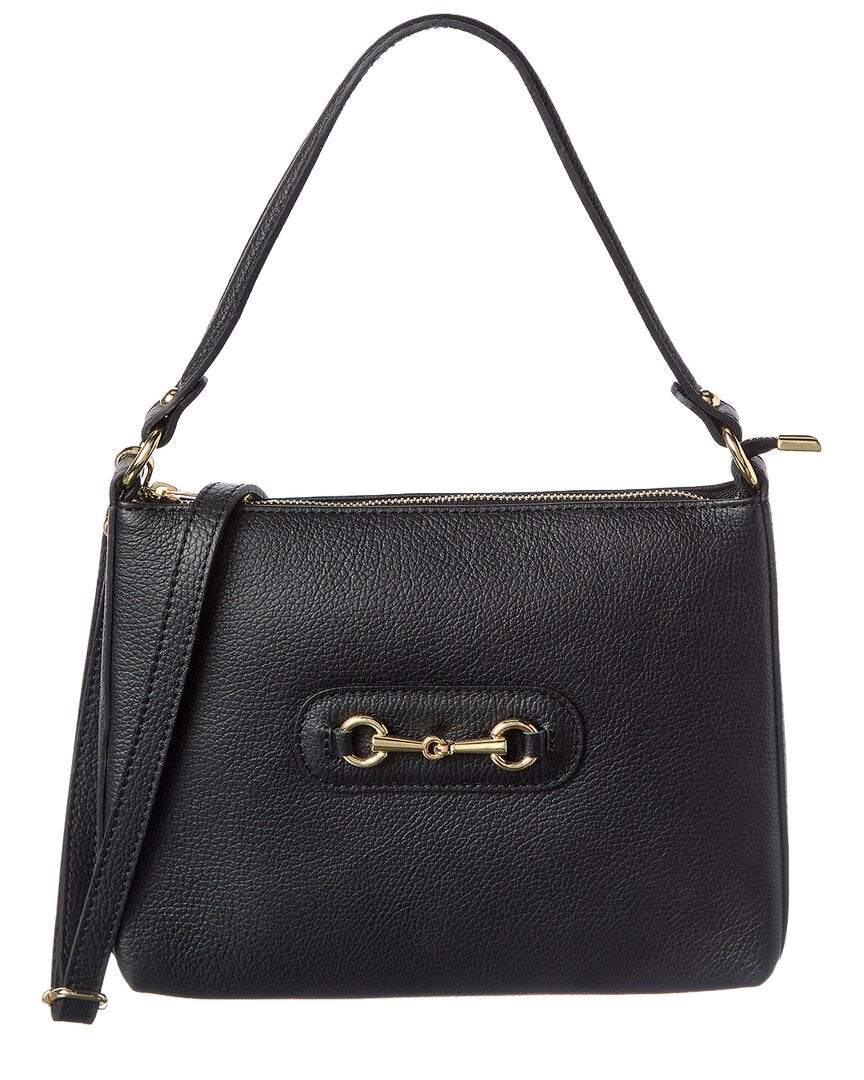 Isabella Rossetti | Womens | Kalina Leather Handbag | Black