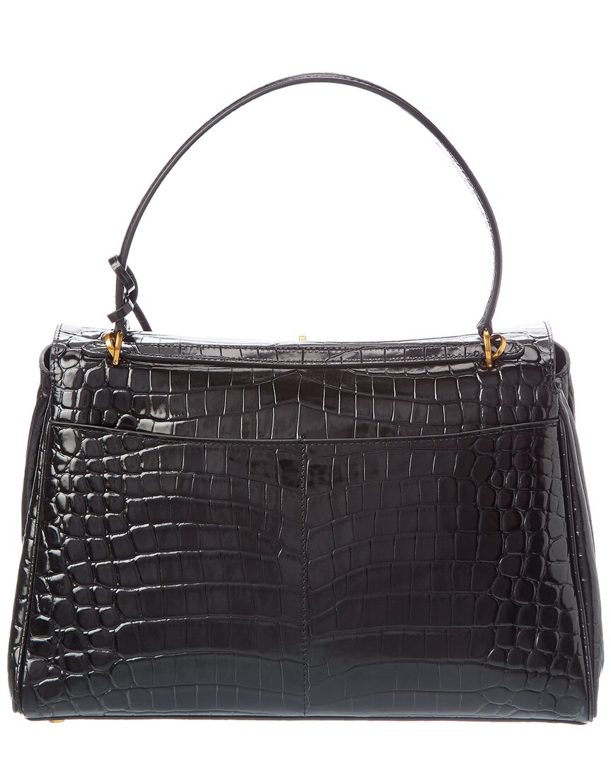 Tiffany & Fred Paris | Womens | Large Smooth Leather Tote | Black
