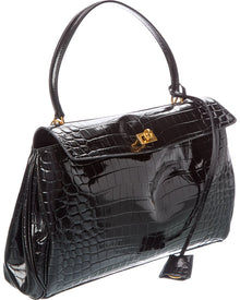 Tiffany & Fred Paris | Womens | Large Smooth Leather Tote | Black